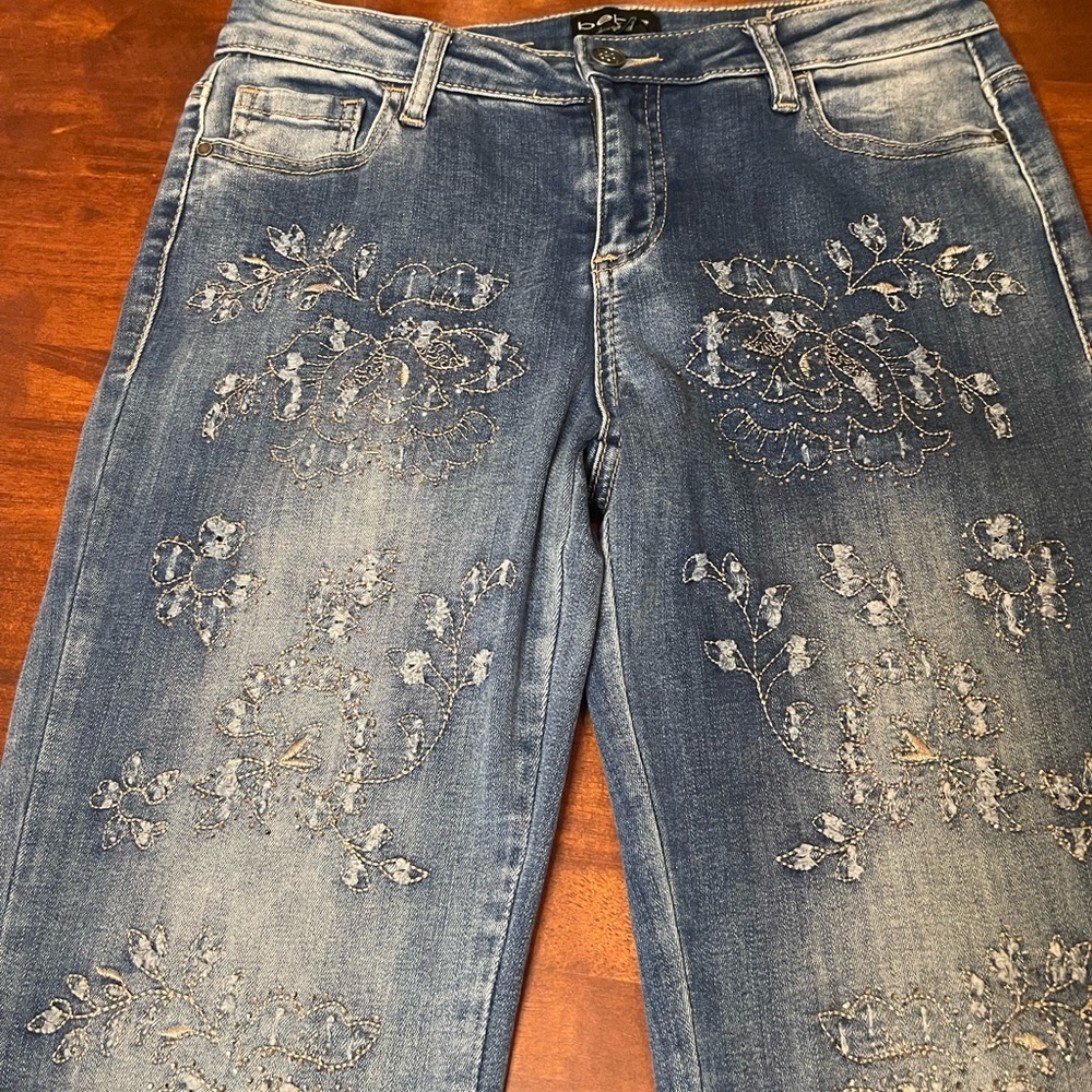 Bebe Womens Jeans Size 28 Pre-Owned - Picture 1 of 3